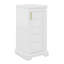 Meuble-lavabo de 16 pouces avec lavabo, meuble-lavabo simple, équipé de tablettes réglables et de portes à fermeture douce, style français