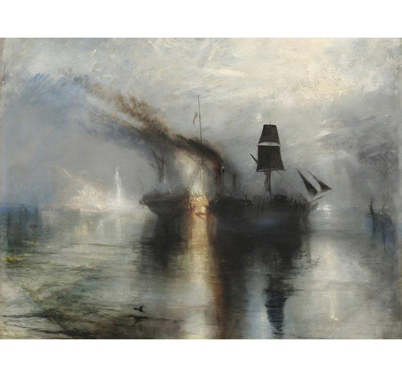 « Enterrement en mer », H 18 po x l 24 po