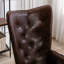 Chaise avec accoudoirs en cuir Schum-730014974