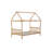 Reigle House Bed with Headboard & Wooden Frame-48204999