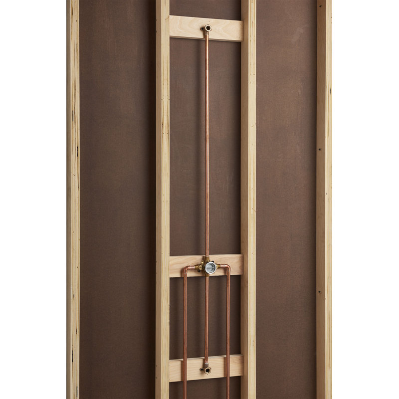 American Standard Brass Shower Rough-In Valve with Universal Inlets/Outlets