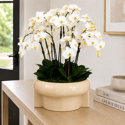 Arrangement d'orchidées artificielles Replay