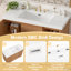 Meuble-lavabo moderne de 120 cm avec lavabo en résine SMC