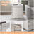 Louby Farmhouse 3 Piece Platform Bed And Nightstand Bedroom Set-2100556746-2100556744