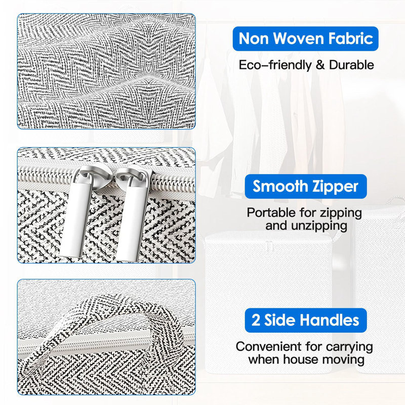 Rebrilliant Fabric Decorative Bin
