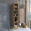 Armoire 68,8 po à double porte, quatre tablettes intérieures, une tablette ouverte-2011341552