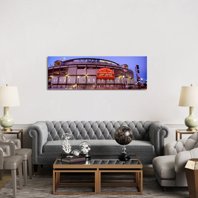 USA, Illinois, Chicago, Cubs, Baseball V by Panoramic Images - Wrapped Canvas Panoramic Gallery-Wrapped Canvas Giclée