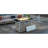 K&K 43" Propane Gas Fire Pit Table, 60000 BTU Rectangular Open Weave Wicker Fire Pit With Glass Wind Guard For Outside Patio Deck Garden Backyard  Grey-32422868