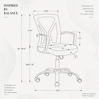 Chaise de bureau ergonomique en maille blanche avec hauteur réglable, pivotante et base en métal chromé pour espaces de travail modernes