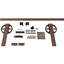 Ensemble de quincaillerie pour porte de grange standard Premium-69733510-69733523