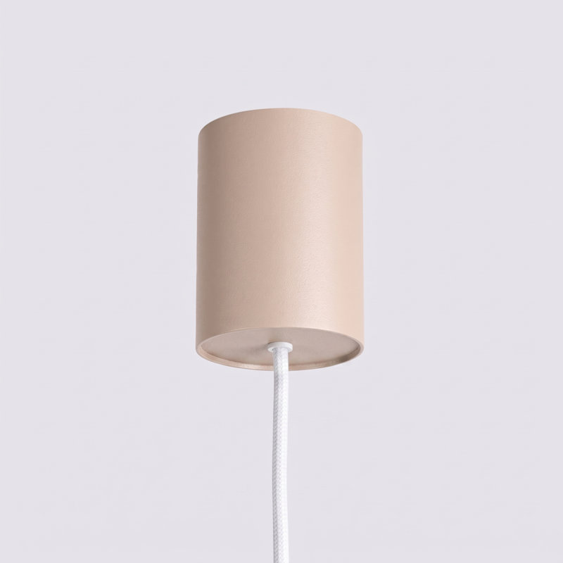 Chandelier Bonina 4 white, Taupe