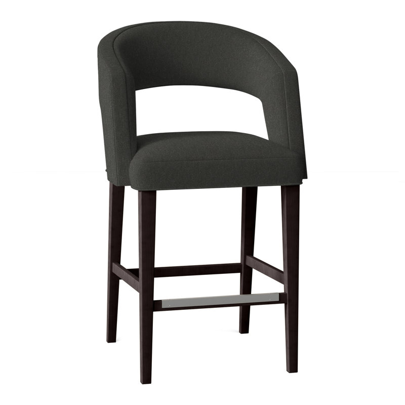Tabouret 30 "Bryant, Perigold Tres Chic bleu glacier, Espresso
