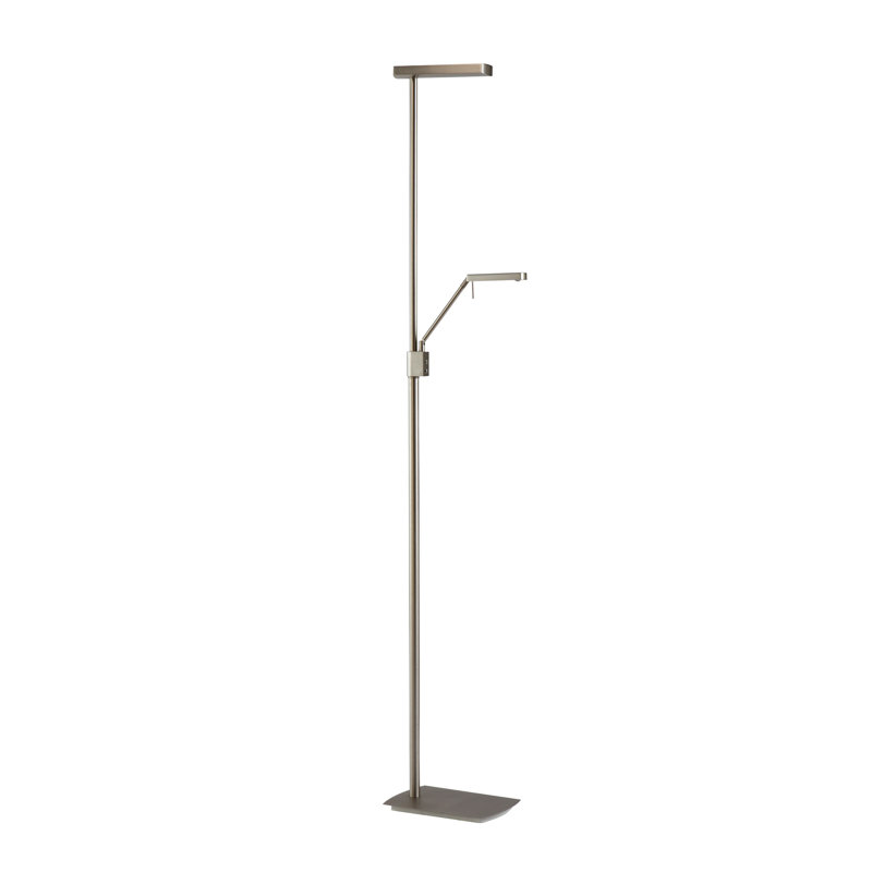 Rye 180cm LED Novelty Floor Lamp, Silver