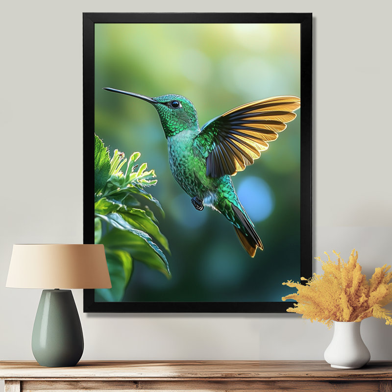 Laforge - Animals Wall Decor, 20" H x 12" W, Black, Single Picture Framed Print