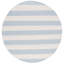Tapis rayé bleu ciel / ivoire Brookvale-63694486