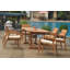 Crewellwalk Outdoor 11 - Piece Teak Dining Set-2094579233-2016449670