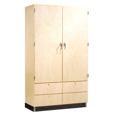 5 Compartment Manufactured Wood Classroom Cabinet