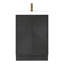 Meuble-lavabo autoportant de 23,6 po avec lavabo en acrylique renforcé Monterey-161324162-136695489