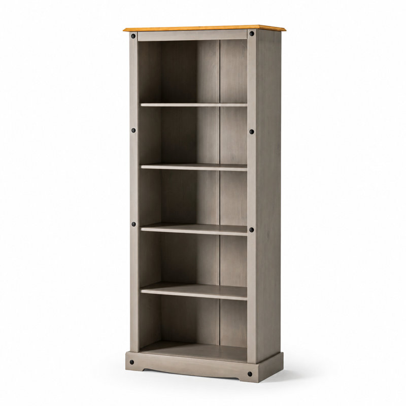 180 cm H x 82 cm W Solid Wood Bookcase