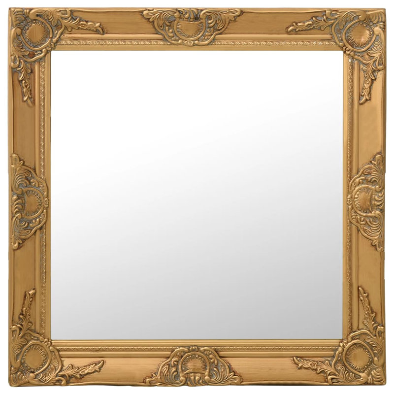 Miroir de salle de bain Uriel, Or