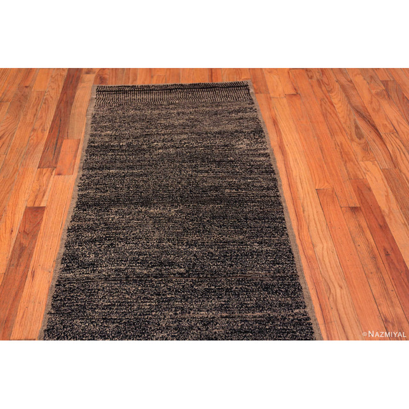 Tapis de couloir unique de couleur unie et minimaliste