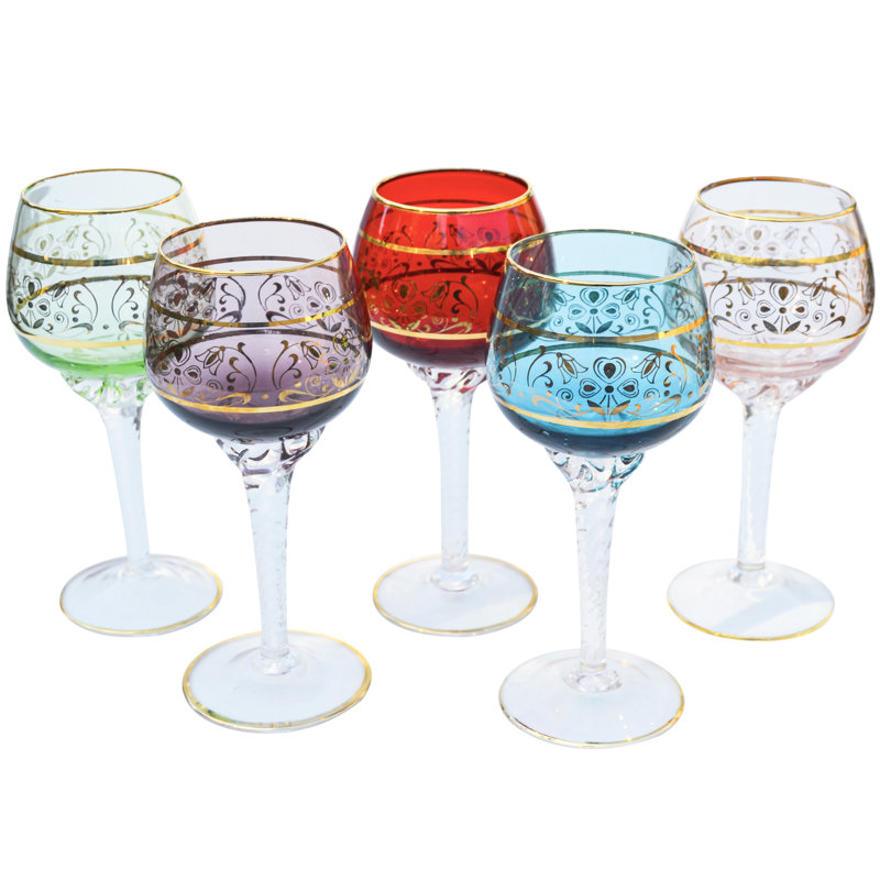 12oz. Crystal White Wine Glass Set