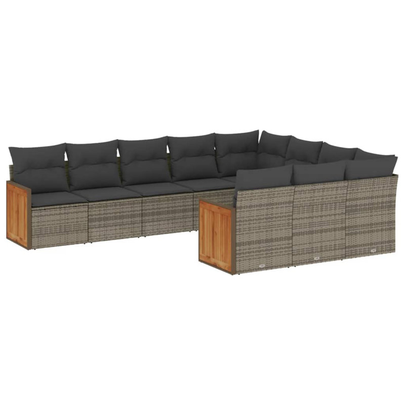 Ensemble de canapé de jardin Vidaxl