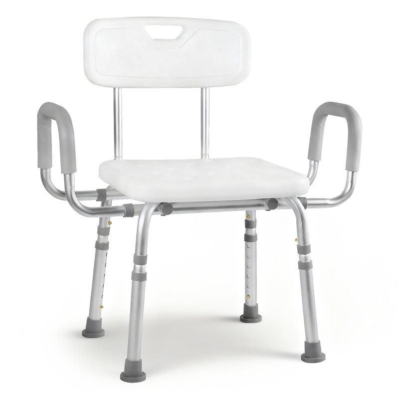 Siège de salle de bain à hauteur réglable 500 lb pour personnes âgées