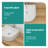 15.69"X13.69" White Ceramic Vessel Bathroom Sink