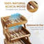 3-Tier Large Capacity Fruit & Veggie Stand - Durable Multifunctional Kitchen Counter Snack Organizer-2036428005