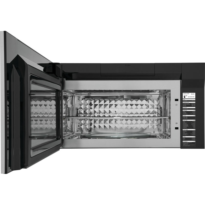 Frigidaire Gallery 30" 1.9 cu ft. 1500 - Watt Convection Over-the-Range Microwave with Air Frying Capability