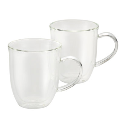 Glass Latte Mug
