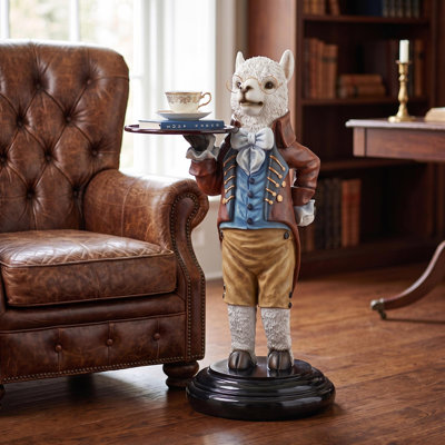 Alfred the Alpaca Butler Sculptural Table