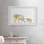 «Chad Mom and Baby Elephant», reproduction encadrée-412820947