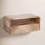 Tablette flottante en bois massif de 9 po de hauteur Langley-697422471