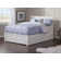 Flagg Solid Wood Storage Platform Bed with Footboard and Under Bed Drawers