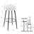 Boatwright Upholstered Counter Stool with Metal Frame