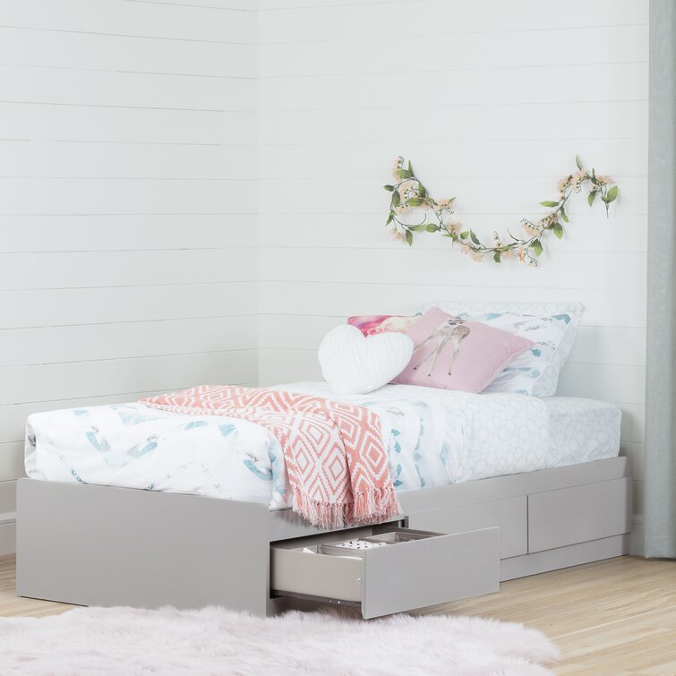 Reevo Twin Bed with 3 Drawers