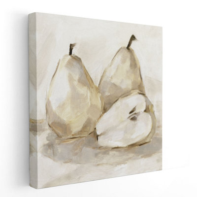 White Pear Study I - reproduction d'art sur toile