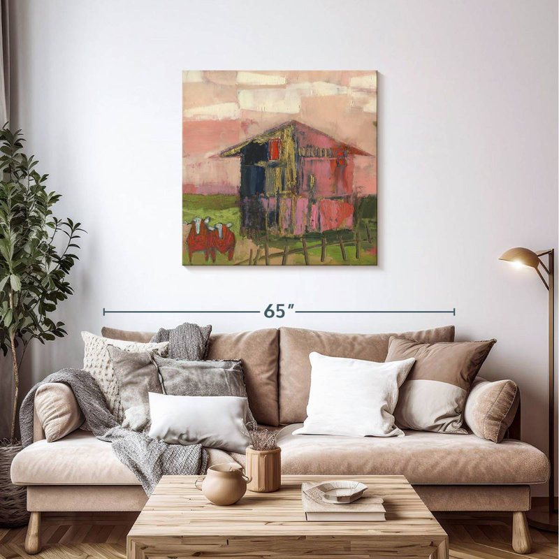 Lilie Buckingham Barn, 36" H x 36" W