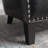 Aous Faux Leather Barrel Chair-1207868266