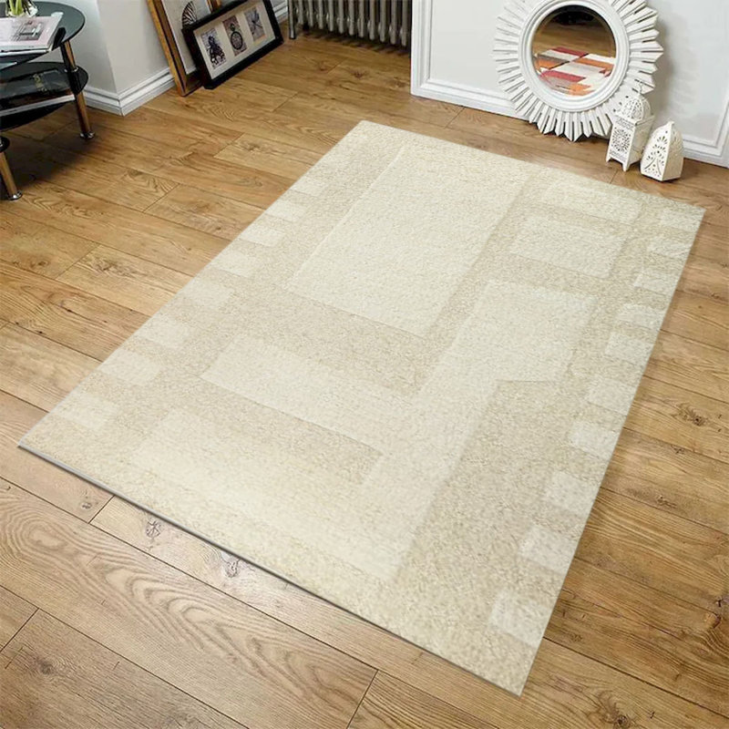 Tapis à motifs géométriques Shanaya, Rectangle 8 pi x 10 pi