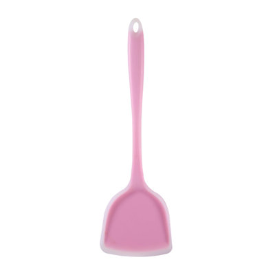 silicone spatula Semi-transparent Colored Silicone Spatula Non-stick Chinese Wok Spatula Cooking Spoon And Shovel Stir-frying Spatula Household Kitchen Utensils