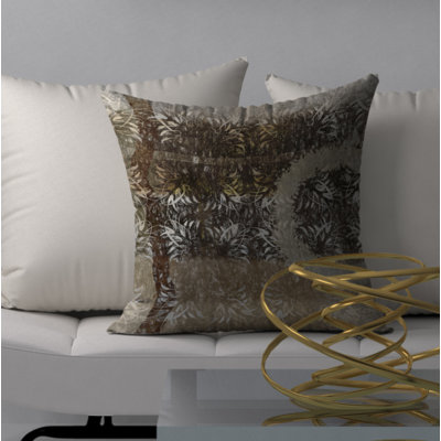 Abstract Reversible Throw Pillow