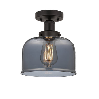 Coppell Glass Semi Flush Mount