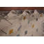 Grand tapis oriental marocain géométrique ivoire 12 x 16