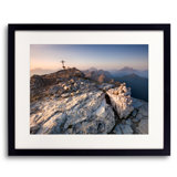 Dolomites, Italy, Sunrise Print by Frank Peters