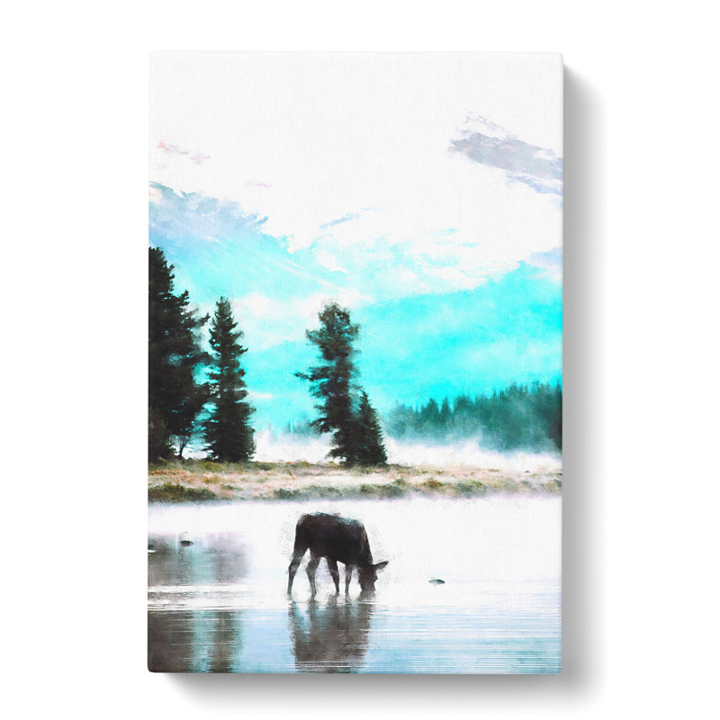 Donkey - Wrapped Canvas, 50cm H x 35cm W x 3cm D