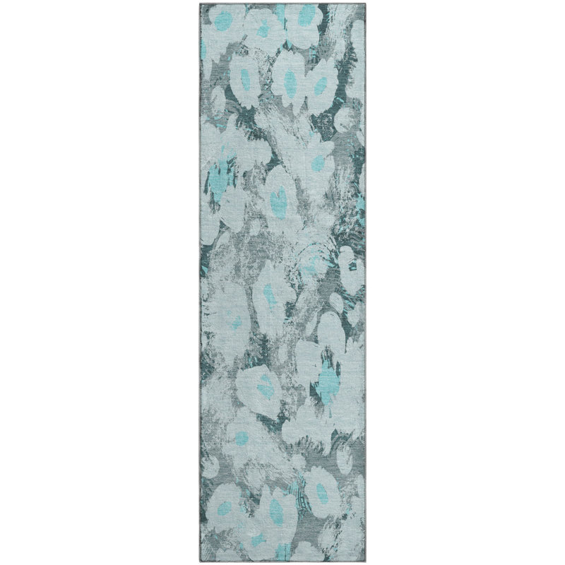 Tapis Cerrito avec envers antidérapant, Tapis de couloir 2 pi 3 po x 7 pi 6 po