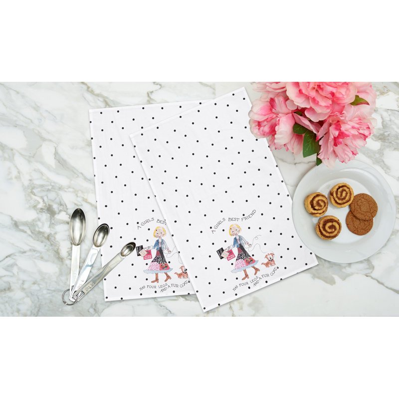 Serviette de cuisine Peace Love & Puppies